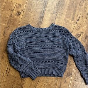 RSQ Girls Gray Knit Sweater